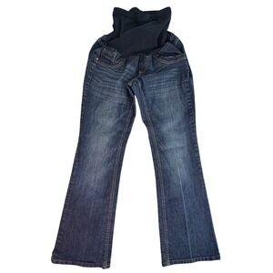 Oh Baby by Motherhood Maternity Jeans Bootcut‎ Dark Wash Size M Pregnancy Pants